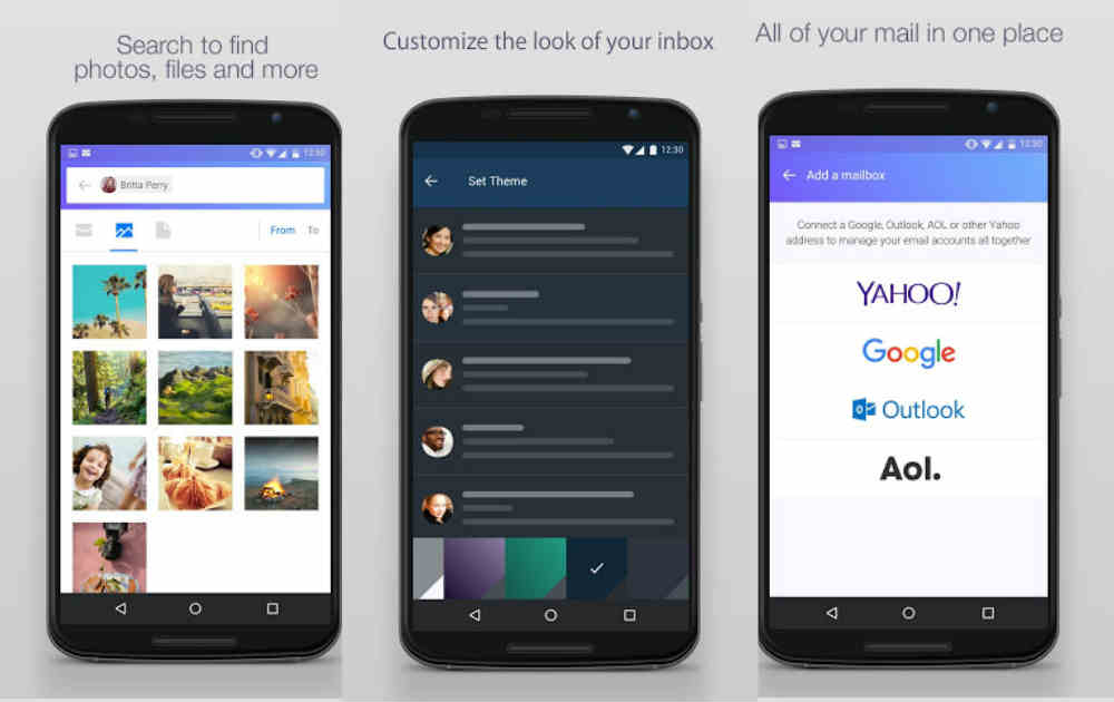 Yahoo Mail app users can manage multiple mailboxes